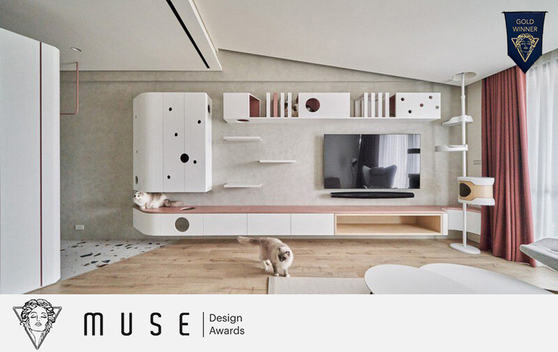 太硯室內設計國際獎項作品美國MUSE獎貓貓貓貓宅